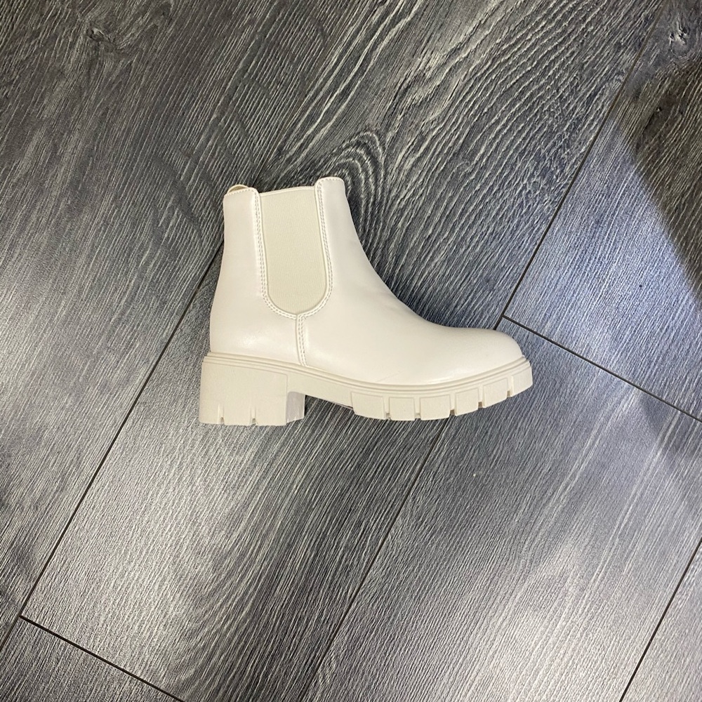 Little girls pu trendy boots